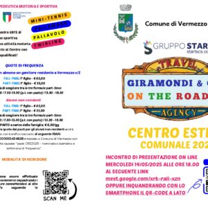 Centro Estivo di VERMEZZO CON ZELO Primaria e infanzia
